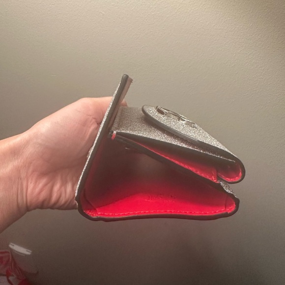 CHRISTIAN LOUBOUTIN glitter wallet - Picture 5 of 6